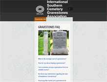 Tablet Screenshot of iscga.org